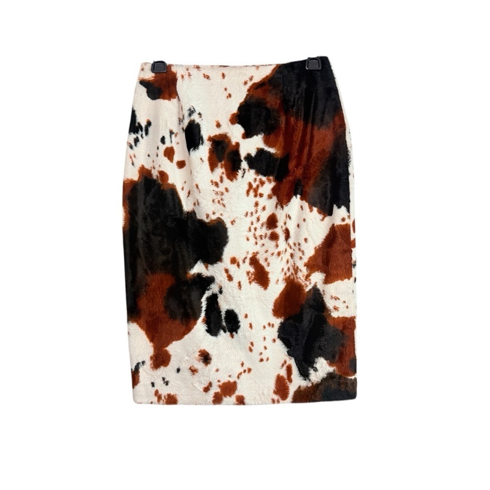 Lea Rome Cowhide Hair Western French Pencil Skirt Small (38) Cowgirl Revival - Picture 10 of 14